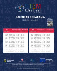 STEM radionice – dodatni termini za rujan i listopad!