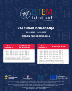 STEM radionice – termini za listopad i studeni!